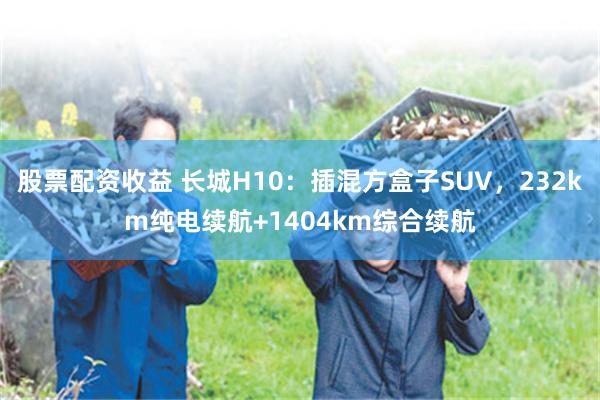 股票配资收益 长城H10：插混方盒子SUV，232km纯电续航+1404km综合续航
